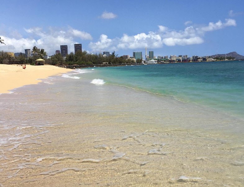 Sand Island State Recreation Area, Hawaii, USA